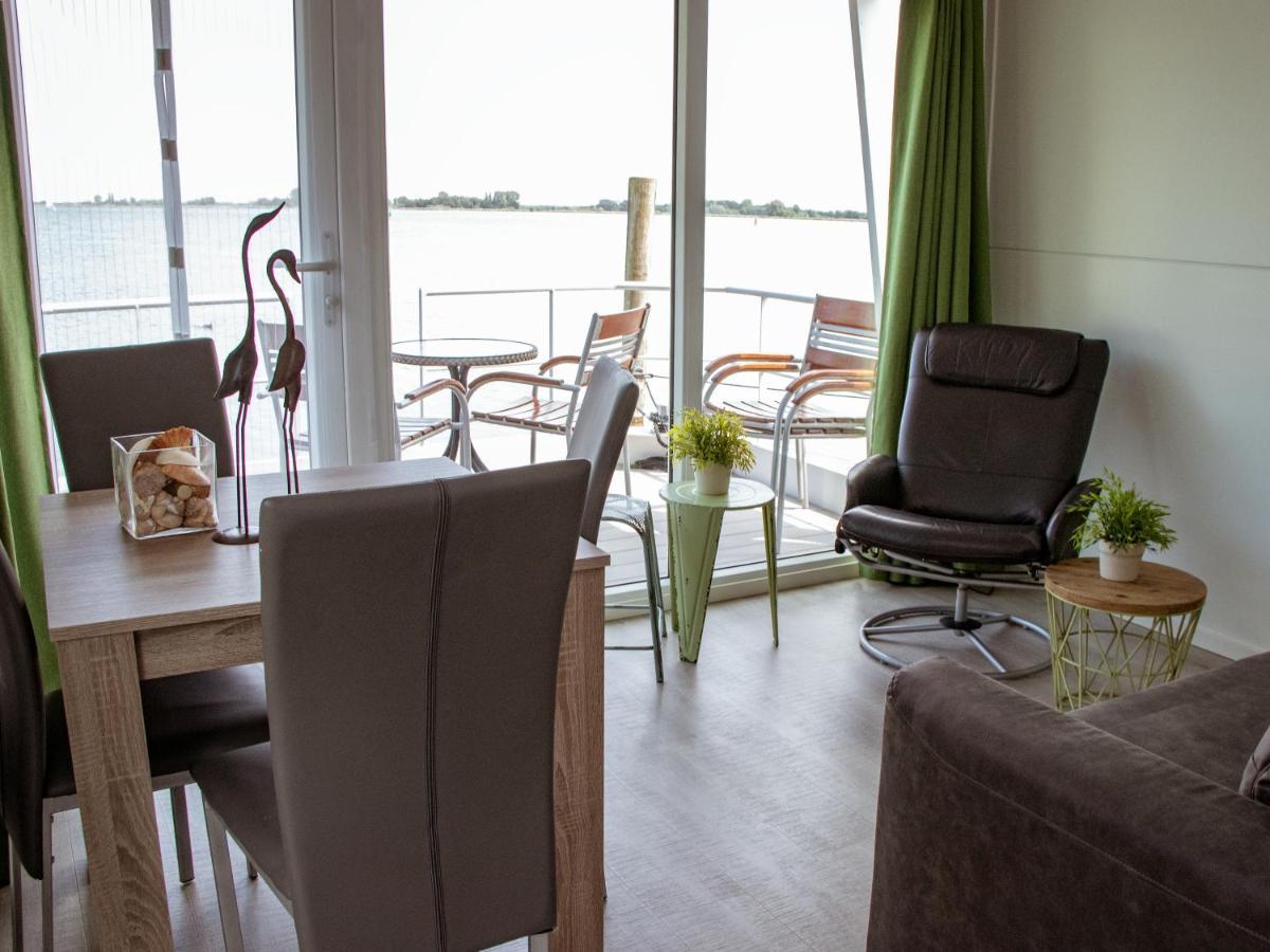 Houseboat Uitzicht Over Veluwemeer, Natuurlokatie, Prachtige Vergezichten Biddinghuizen Exterior photo